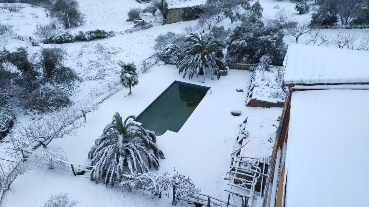 Hostal Restaurante Solaire Castañar de Ibor Kültér fotó